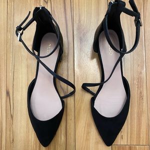 Aldo Ballerina Strap Flats